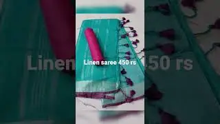 linen saree Direct weaver's #silk #linen #saree