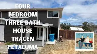 USCG TRACEN Petaluma 4 Bedroom 3 Bathroom House Video Tour