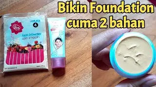 CARA MEMBUAT FOUNDATION SENDIRI / CARA MEMBUAT FOUNDATION / CARA BIKIN ALAS BEDAK SENDIRI