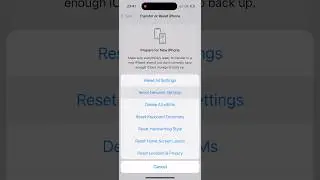 How to Reset Network Settings on iPhone ios18