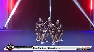Blackout Cheer   Black Widows