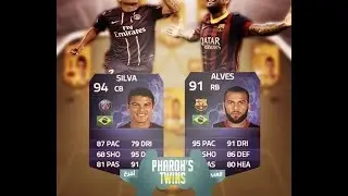 فيفا 14 Dani alves + Thiago Silva Pink Slips