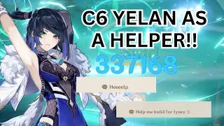 C6 Yelan helping people in co-op Genshin Impact
