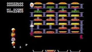 Burgertime (1983) for the PC (Highscore.com 23650)