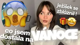 CO JSEM DOSTALA NA VÁNOCE 😍😱🎁