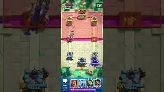 🥵🥵Evolution wizard VS EvolWitch 😱#clashroyale #evolutionwitch #wizard #prince #minipekka #gaming