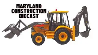 1:50 Volvo BL71 Backhoe Loader 1/50 Scale Diecast Model TLB