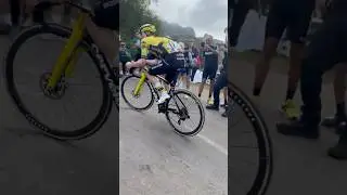 Ben Tulett 🇬🇧 #vueltaespa&ntilde;a #visma #angliru #cycling #rider #asturias #ciclismo #rider #bike