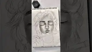 Krishna Ji ki Drawing ✨ | Beautiful Pencil Sketch of Lord Krishna#viral #shorts 😲😀