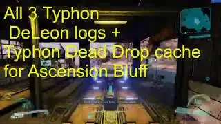 Ascension Bluff | All 3 Typhon DeLeon logs + Dead Drop cache location | Borderlands 3