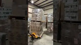 Double stacked #warehouse #business #pallets #work