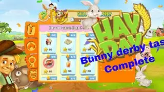 Bunny derby task Complete in Hay day hindi #hayday #task #haydayhindi 
