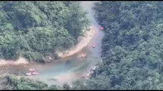 LIVE: Gulong Mountain Canyon - foreign Vloggers raft through south China's hidden Karst masterpiece