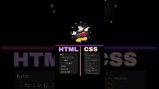 Micky mouse clock ⌚ || html css|| #coding #shorts #viral #youtubeshorts