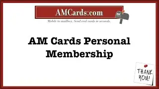 AM Cards Personal Membership