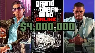 4 Millionen $ Geschenkt! GTA Online Career Builder - GTA 5 Online Deutsch