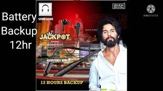 top5 Neckband Undar 800 with 12Hours Battery backup