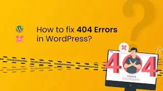 Fix WordPress 404 Error⚠️[Easy Tutorial]