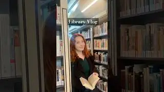 Library Vlog: Focus, Read, Imagine #goodtimes #library #books #baskent #university #fyp
