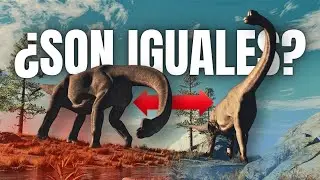 Esto es lo que diferencia a BRONTOSAURUS de DIPLODOCUS