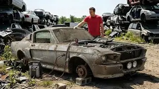 ASMR Car Restoration! 1967 Shelby GT500 Eleanor Full Restoration
