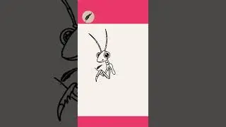 How to Draw a Praying Mantis 🦗  Easy Insect Drawing for Kids  Step by Step #lidoartworks