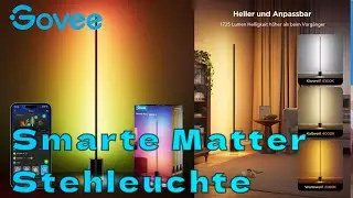 GOVEE Floor Lamp 2, 152cm hohe, dimmbare LED Stehlampe RGBIC mit 1725LM. Was taugt die Lampe?