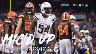 NFL Mic'd Up: Melvin Ingram vs. Browns | San Diego Chargers