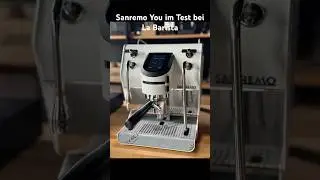 Die Sanremo YOU macht ernst! 😤 | Test bei La Barista Landshut #espresso #barista #coffee