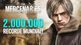 A TÉCNICA DOS 2 MILHÕES DE PONTOS do RECORDISTA MUNDIAL! - RESIDENT EVIL 4 REMAKE | The Mercenaries