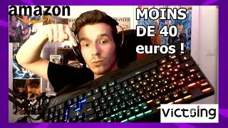L'UN DES MEILLEURS CLAVIER GAMER MECANIQUE PAS CHER ! (unboxing clavier VicTsing PC273)