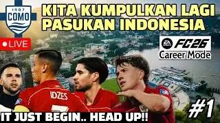 (LIVE) KITA KUMPULKAN SEMUA PEMAIN DIASPORA TIMNAS INDONESIA !! MANAGER CAREER MODE - FC26 CONSOLE