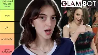 a very serious tier ranking of celebrities GLAMBOTS
