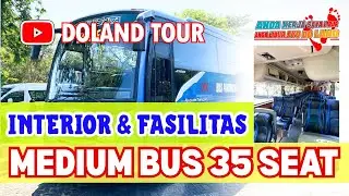 INTERIOR BUS MEDIUM 35 SEAT - HARGA SEWA BUS MALANG