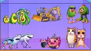 Merge fellas Similar Italian Brainrot 26, 25, 22, 17,16 Boss + Boss ⁉️ Gameplay 🎮