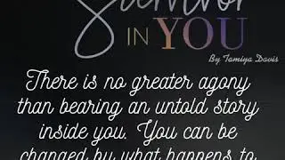 There is no greater agony than bearing an untold story inside you. You can be changed by what happe&hellip;