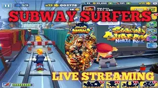 IMPOSSIBLE SUBWAY SURFERS || BEST LIVE STREAMING || BEST SCORE||#ytlive#live#gaminglive