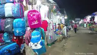 Market Building Bhubaneswar Odisha India, Walking Tour, Virtual Walking Tour, Walking In India