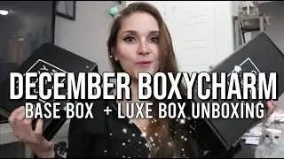 BOXYCHARM DECEMBER 2022 UNBOXING | BASE BOX + LUXE BOX SPOILERS & SNEAK PEEK | GYPSY WIFE LIFE