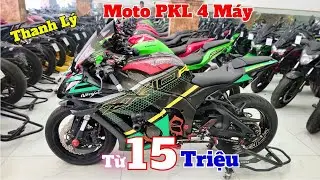 Thanh l&yacute; Moto PKl 4 M&aacute;y Đời Mới ,Cổ Điển 250cc Đến 100cc Gi&aacute; Qu&aacute; Rẻ