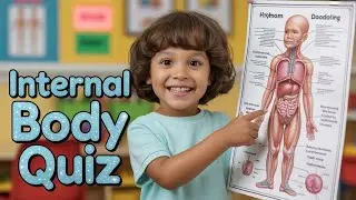 Internal Body Parts Quiz for Kids 🧠❤️ | Fun Science Quiz | Wisdom World Kids ||