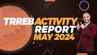 The Toronto Regional Real Estate Board - TRREB activity report for  May 2024. #TorontoRealEstate