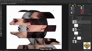 Glitch Portrait Effect   Photoshop Tutorial - Error404