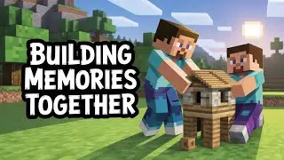 Millennial Dad & Gen Z Kid Let's Play Mine Craft 2