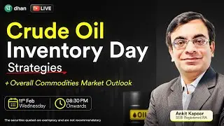 Crude Oil Inventory Day Strategies + Commodity Market Outlook
