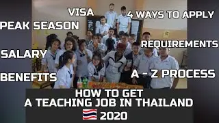 TEACHING IN THAILAND🇹🇭| HOW TO GET A TEACHING JOB #TeachAbroad #GoAbroad #AfricanTeacher