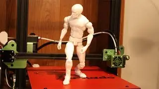 1/6 Action figure 3D Printer with 50 points of Articulation!