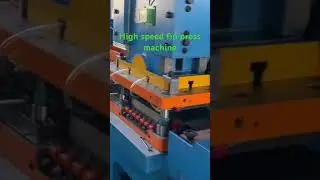 High speed fin press machine for fin tube coils condenser evaporator