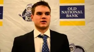 1/25 Post Game Jeremy Langlois