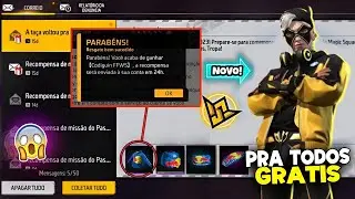 &Eacute; AGORA!! PEGUE 2 C&Oacute;DIGUINS DA RED BULL, PR&Ecirc;MIOS GR&Aacute;TIS FFWS 2025, BONUS 100%?, NOVIDADES FREE FIRE